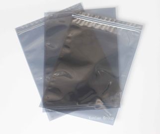 ESD Shielding Zipper Bags, dengan simbol peringatan ESD, perlindungan yang sangat baik untuk komponen elektronik yang sensitif