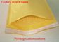 Kurir Kraft Kuning Amplop Surat Empuk Kertas 9 * 10 '' Dengan Pringting Kustom