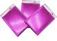 Cmyk Purple Metallic Bubble Mailer Pencetakan Gravure ISO9001