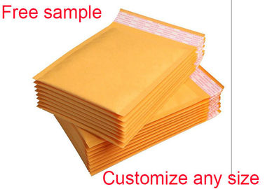 Self Sealing Kraft Padded Mailer Bubble Envelopes Keamanan Tinggi Untuk Pengepakan