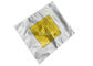 Tas Aluminium Foil Logo Kuning Disegel Panas Untuk Mengirim Komponen Elektronik