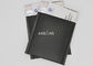 Matte Black Metallic Shipping Bubble Mailer 6x9 Inci Tahan Air Untuk Surat