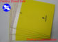 Tas Pengiriman Polyethylene Kuning, Mailer Gelembung Kustom 9,5 &quot;X 14&quot; Inci