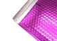 Glamour Purple Metallic Bubble Mailer segel diri, 9x12 Bubble Mailer