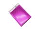 ISO14001 Pantone Pink Metallic Bubble Mailer Untuk Pengiriman Pelindung